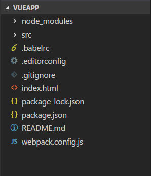 vue.js project contents
