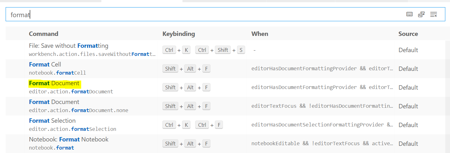 change-format-code-shortcut-in-vs-code-codippa